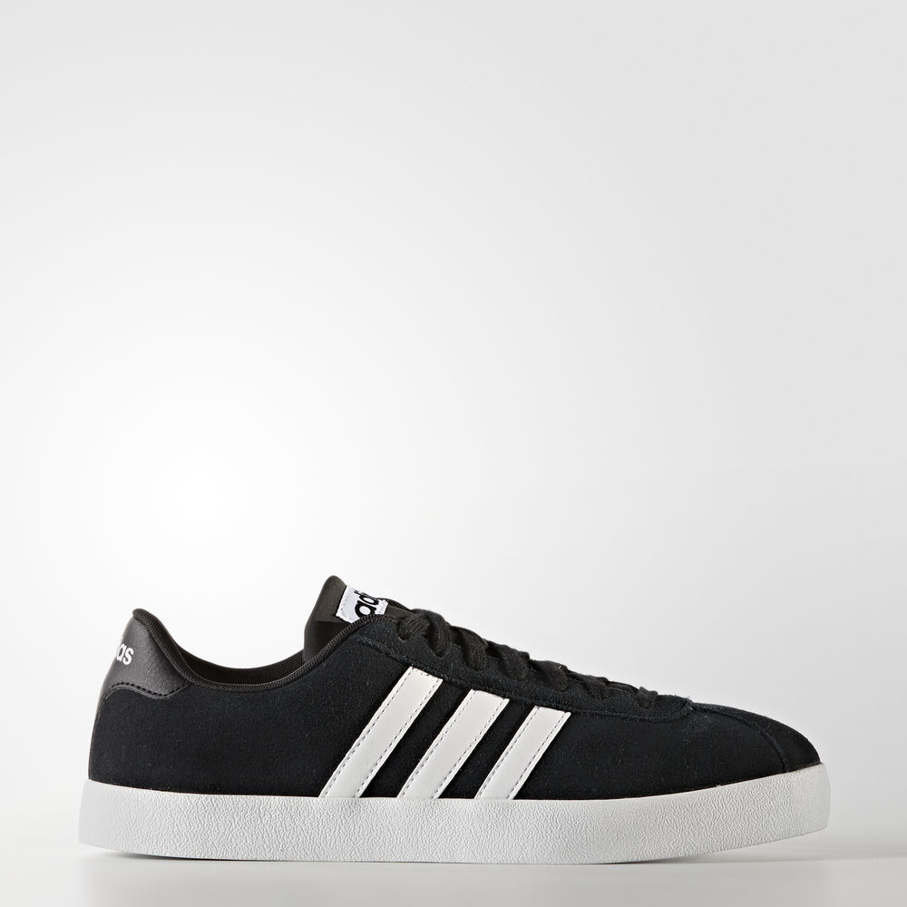 Adidas Vl Court Vulc - αθλητικα παπουτσια γυναικεια - Μαυρα/Ασπρα,Μέγεθος: EU 36 – 54 2/3 (179BEVZQ)